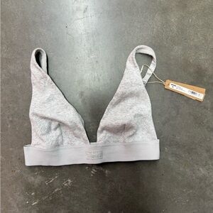 Skims soft lounge ribbed triangle bralette